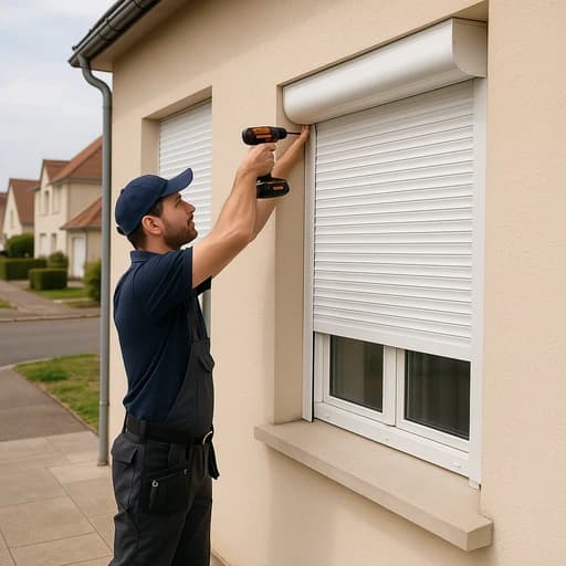 Pose de volets roulants sur mesure à Metz & Moselle – Confort & sécurité