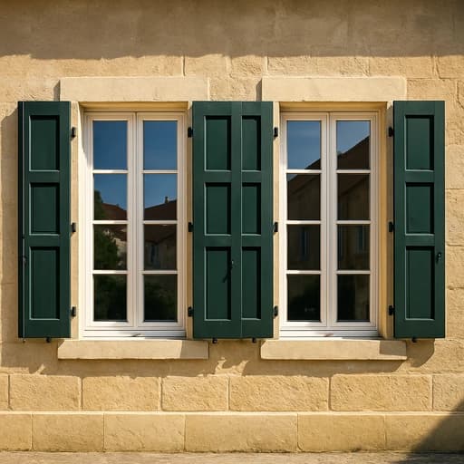 Volets battants traditionnels ou modernes – Bois, PVC ou alu