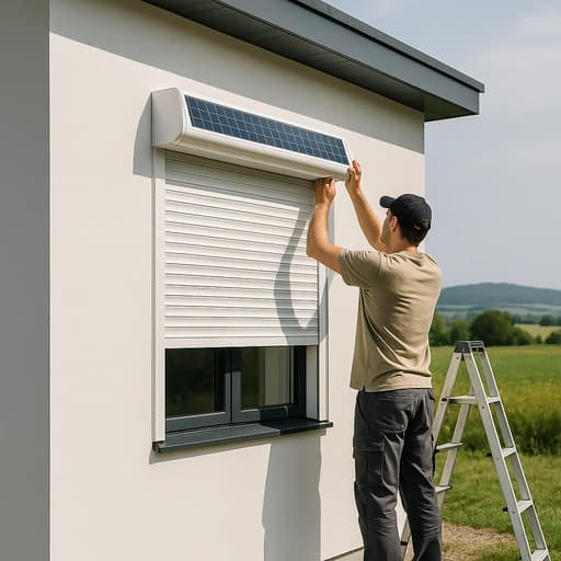 Volets roulants solaires – Autonomie & écologie