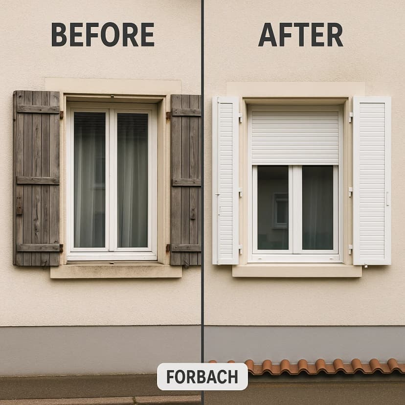 Rénovation de volets à Forbach